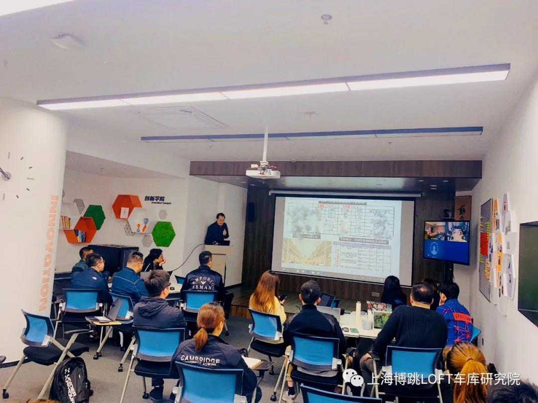 阿克苏【上海博普】董事长初光先生受邀前往世茂集团进行“Loft车库专题会”授课演讲