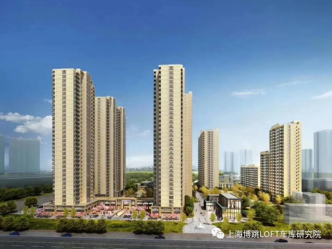 阿克苏采用了LOFT车库武汉当代集团春风十里项目现已结构封顶！